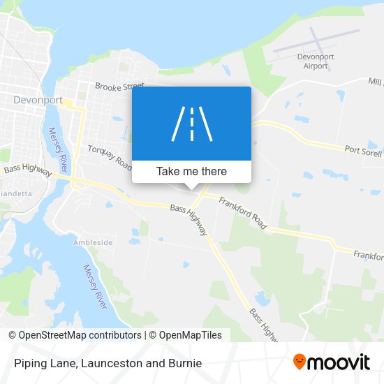 Piping Lane map