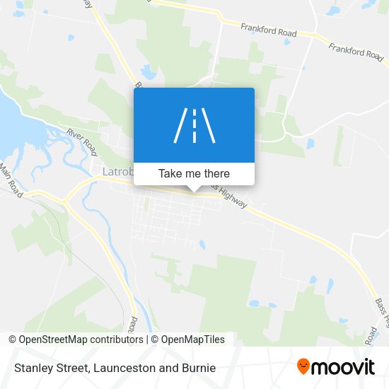 Stanley Street map