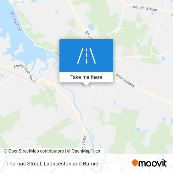 Thomas Street map