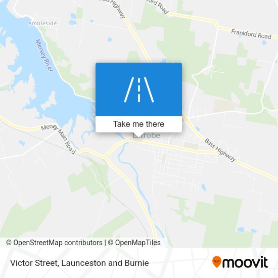 Victor Street map