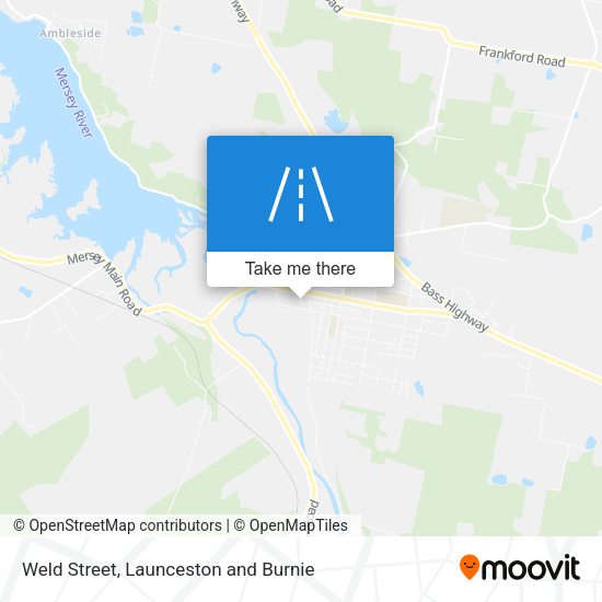 Weld Street map
