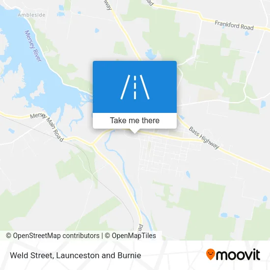 Weld Street map