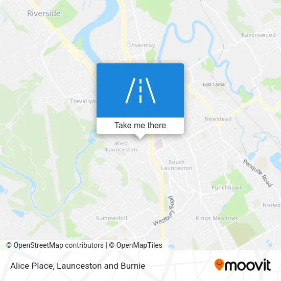 Alice Place map