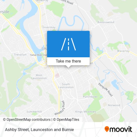 Ashby Street map