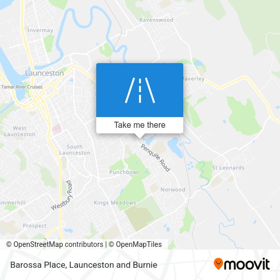 Barossa Place map