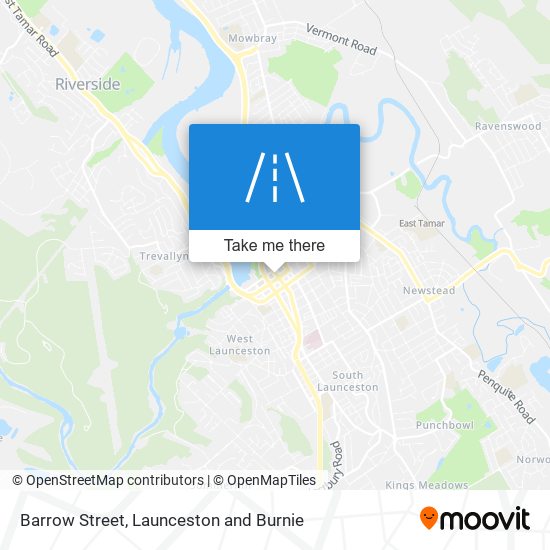 Barrow Street map