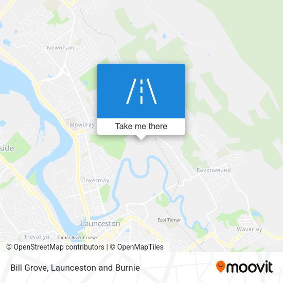 Bill Grove map