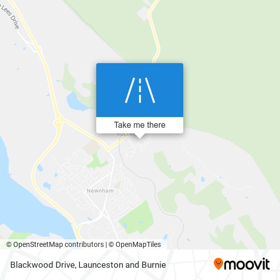 Blackwood Drive map