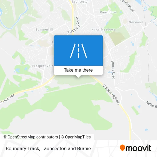 Boundary Track map