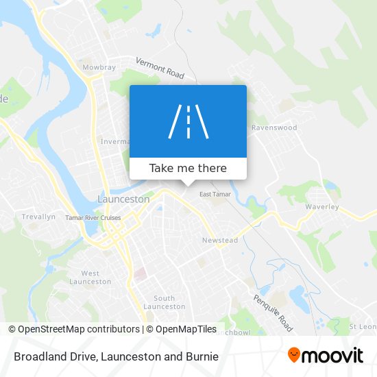 Broadland Drive map