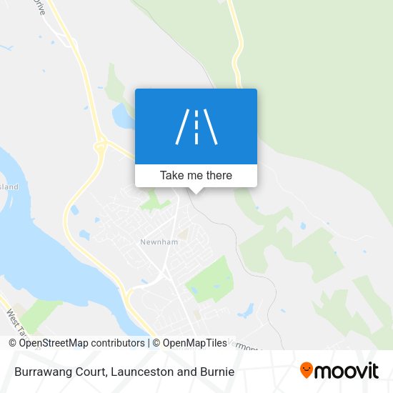 Burrawang Court map