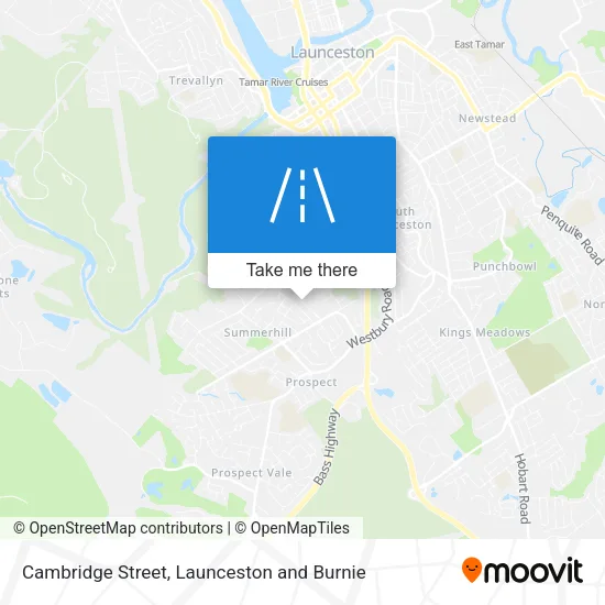 Cambridge Street map