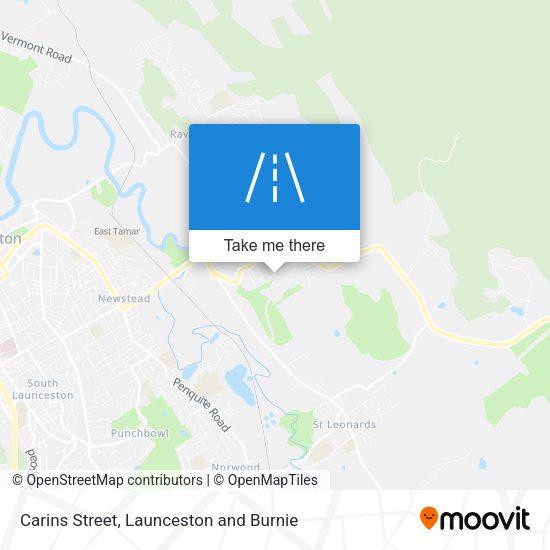 Carins Street map