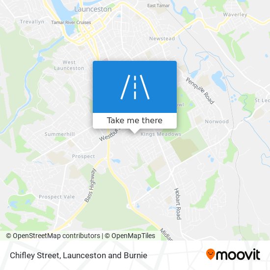Chifley Street map