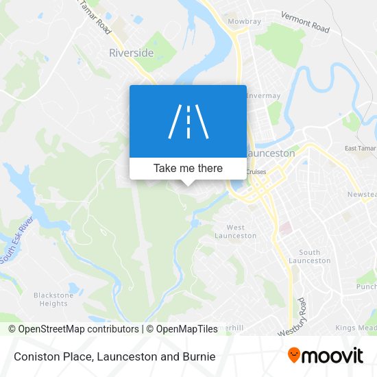 Coniston Place map