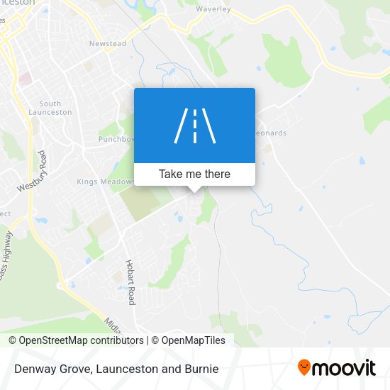 Denway Grove map