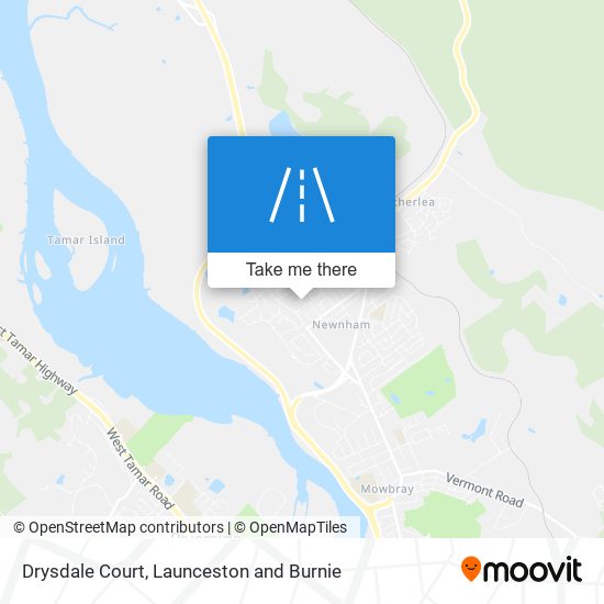 Drysdale Court map