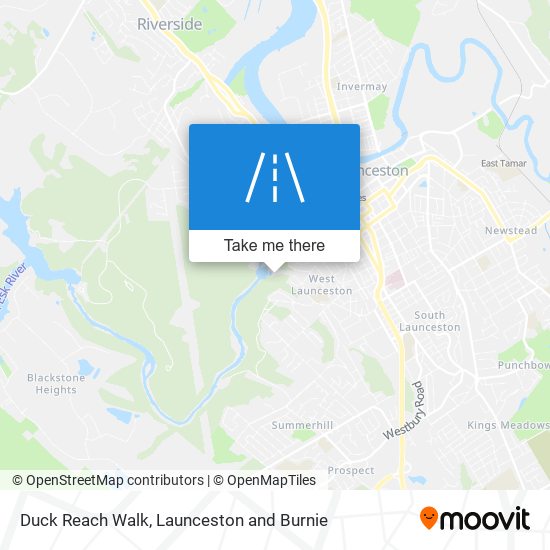 Duck Reach Walk map