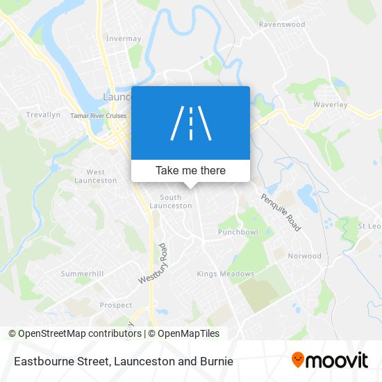 Eastbourne Street map