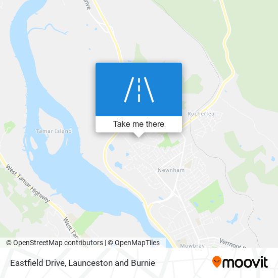 Eastfield Drive map