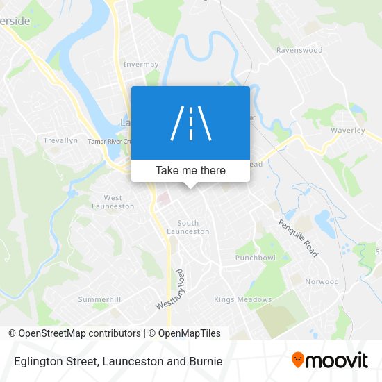 Eglington Street map