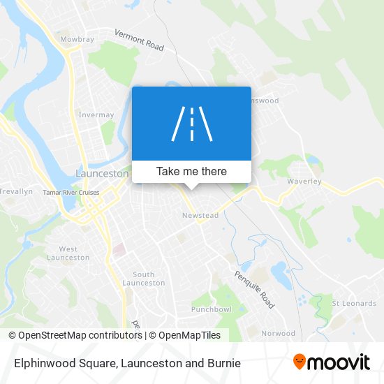 Elphinwood Square map