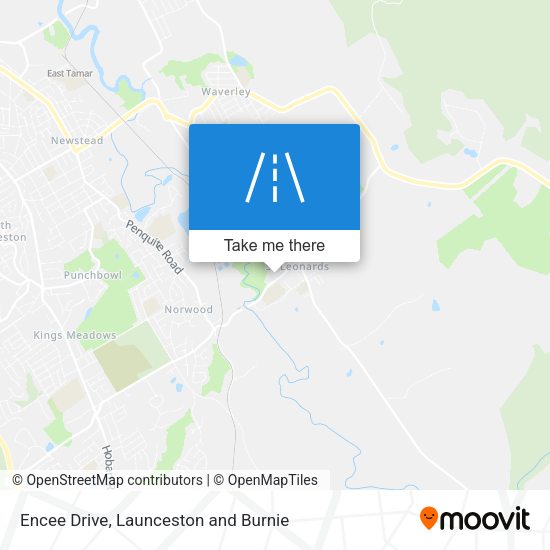 Encee Drive map