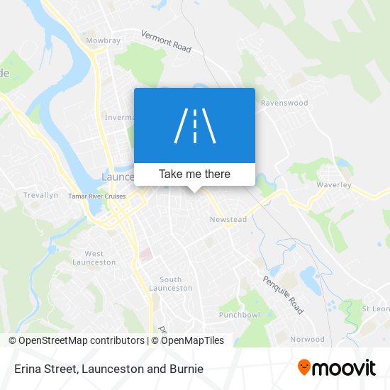 Erina Street map