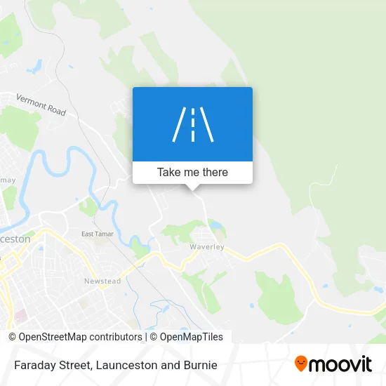 Faraday Street map