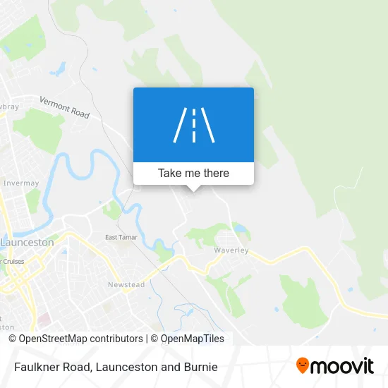 Faulkner Road map