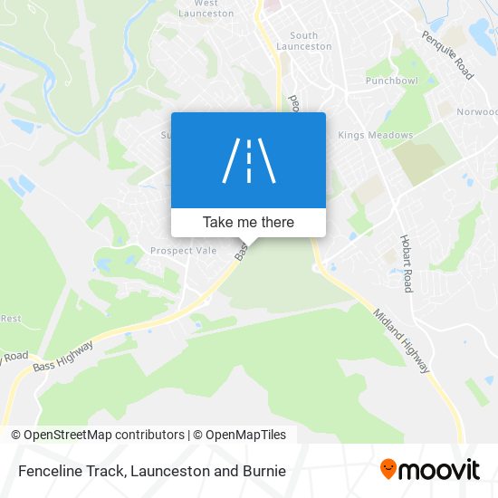 Fenceline Track map