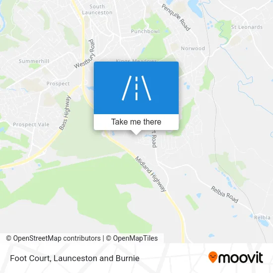 Foot Court map
