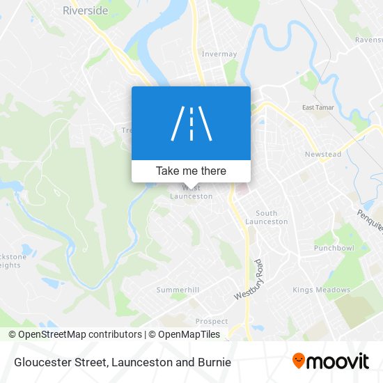 Gloucester Street map