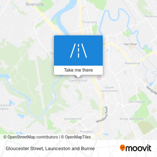 Gloucester Street map
