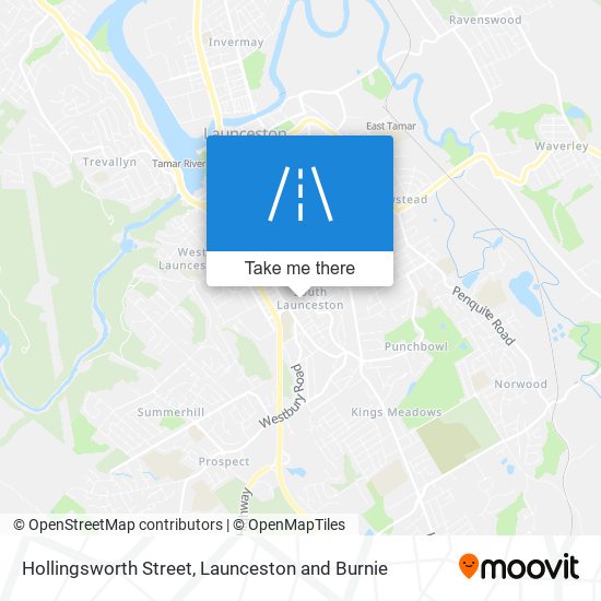 Hollingsworth Street map