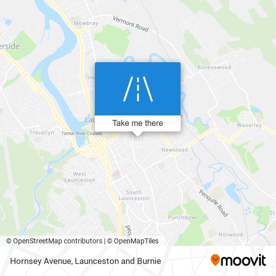Hornsey Avenue map