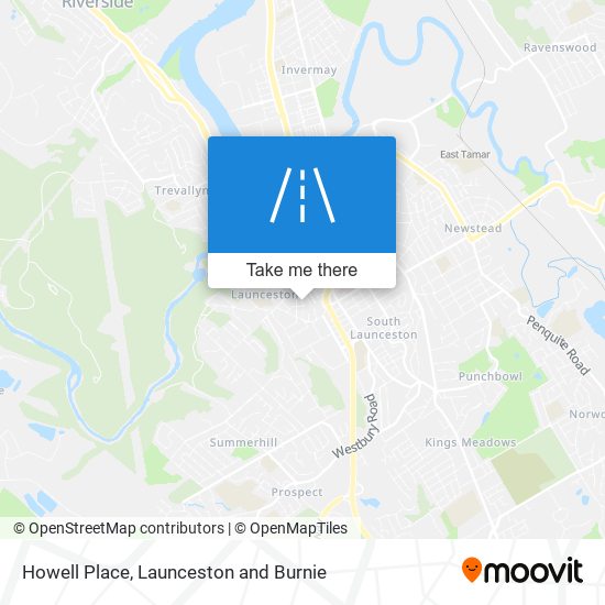 Howell Place map