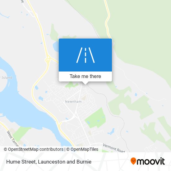 Hume Street map