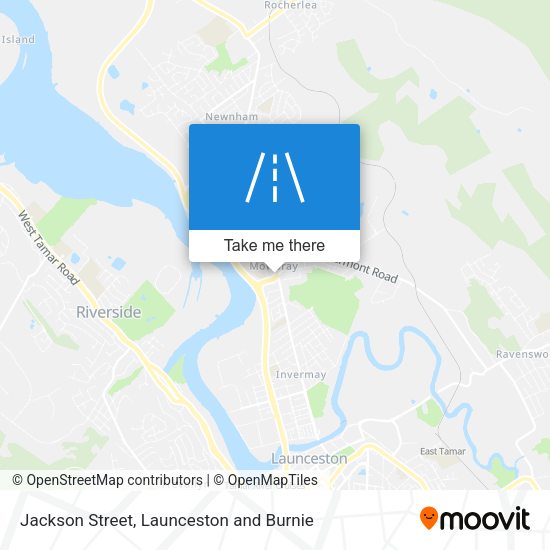 Jackson Street map