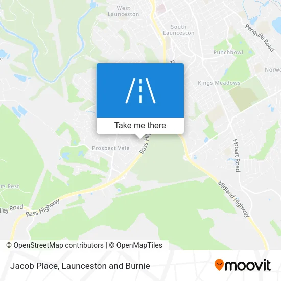 Jacob Place map