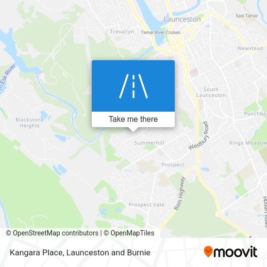 Kangara Place map