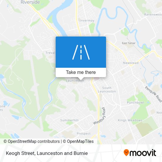 Keogh Street map