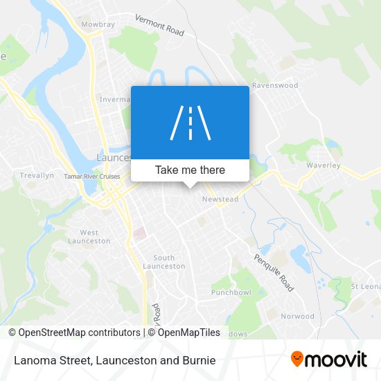 Lanoma Street map