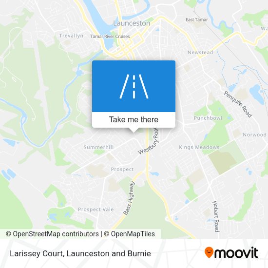 Larissey Court map