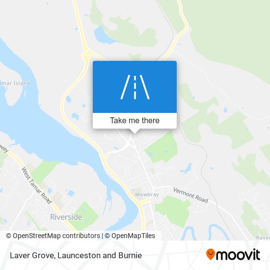 Laver Grove map