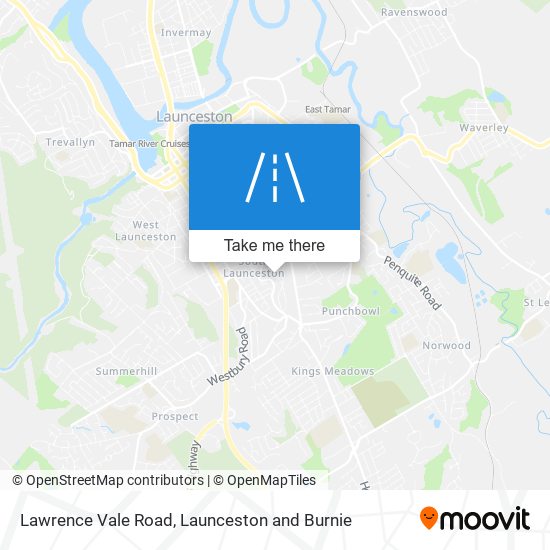Lawrence Vale Road map
