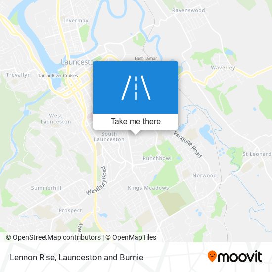 Lennon Rise map