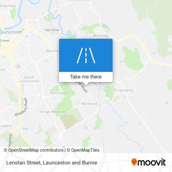 Lenstan Street map