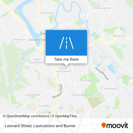 Leonard Street map