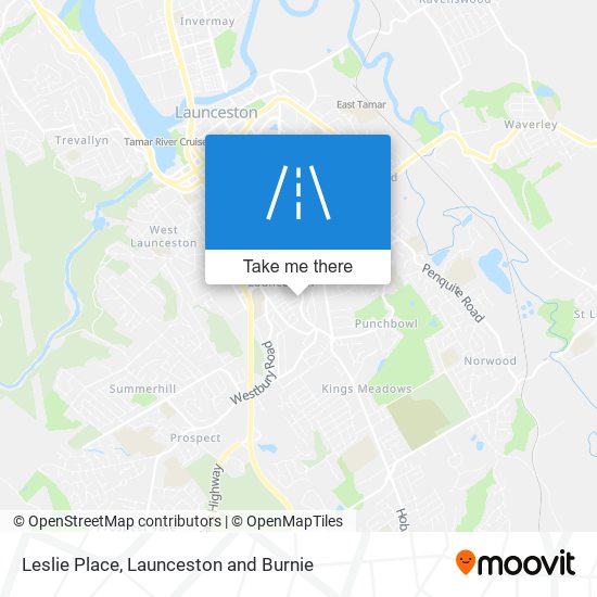 Leslie Place map